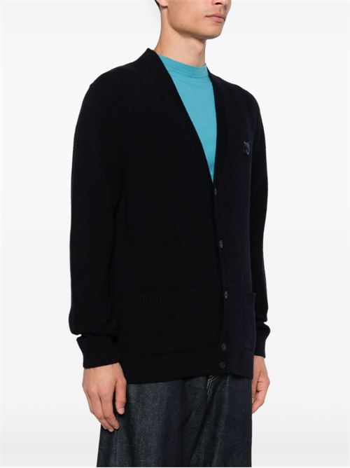 Cardigan Bold Fox Head a coste MAISON KITSUNE' | NM00506KT1006P480